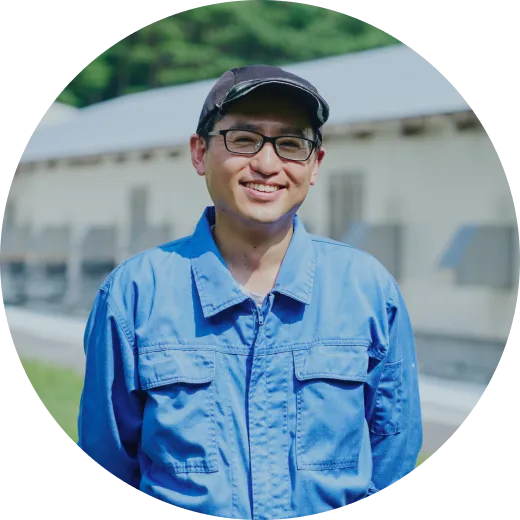 研究・開発 畜産研究室 養豚課 S.M.さん写真